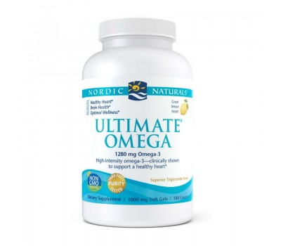 Ultimate Omega 1280 mg Omega-3 (180 softgels)