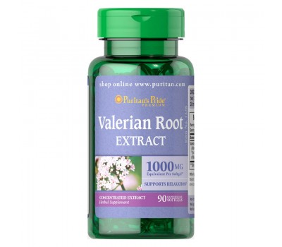 Valerian Root Extract 1000 mg (90 softgels)