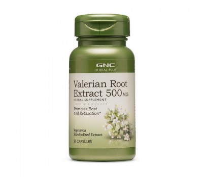 Valerian Root Extract 500 mg (50 caps)