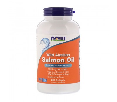 Wild Alaskan Salmon Oil (200 softgels)