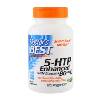 5-HTP Enhanced with Vitamins B6 and C (120 veg caps)