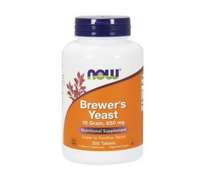 Brewer's Yeast 10 Grain 650 mg (200 tabs)