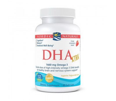 DHA Xtra 1660 mg Omega-3 (60 softgels)