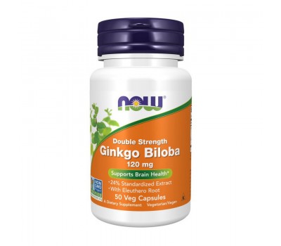 Ginkgo Biloba 120 mg (50 veg caps)