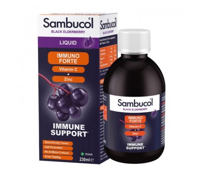 Immuno Forte + Vitamin C + Zinc Liquid (230 ml)