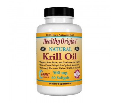 Krill Oil 500 mg (60 softgels)