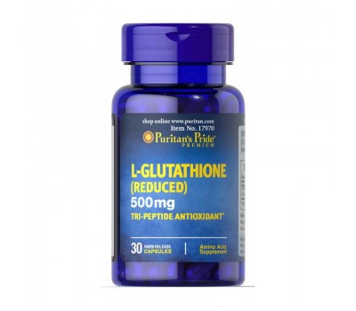 L-Glutathione (Reduced) 500 mg (30 caps)