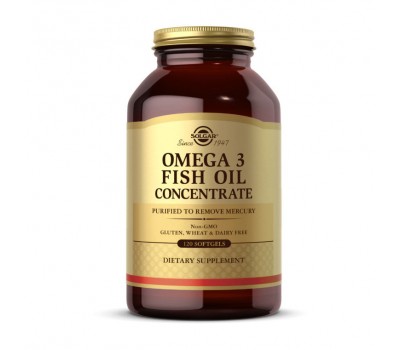 Omega 3 Fish Oil Concentrate (120 softgels)