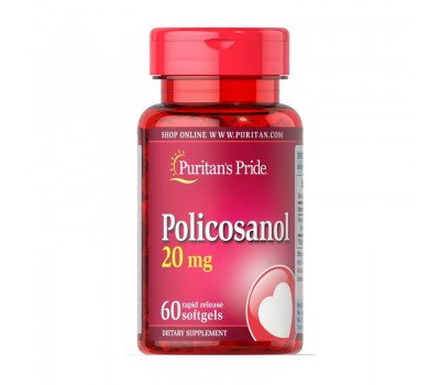 Policosanol 20 mg (60 softgels)