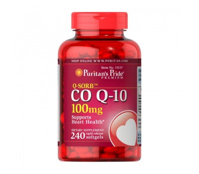 Q-Sorb Co Q-10 100 mg (240 softgels)