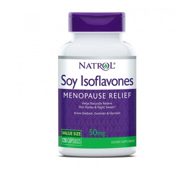 Soy Isoflavones Menopause Relief 50 mg (120 caps)
