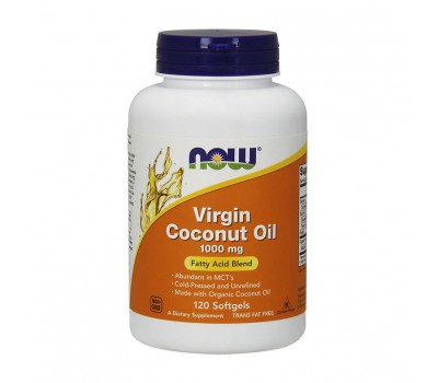 Virgin Coconut Oil 1000 mg (120 softgels)