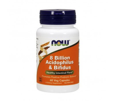 8 Billion Acidophilus & Bifidus (60 veg caps)