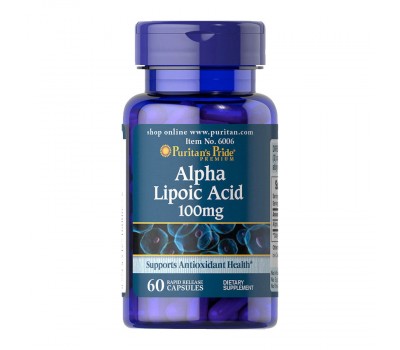 Alpha Lipoic Acid 100 mg (60 caps)