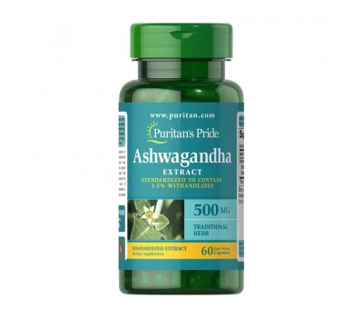 Ashwagandha Extract 500 mg (60 caps)