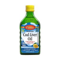 Cod Liver Oil 1100 mg Omega-3s + Vitamins A & D3 (250 ml)