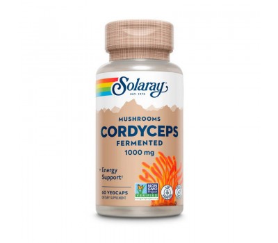 Cordyceps Mushroom Fermented 1000 mg (60 veg caps)