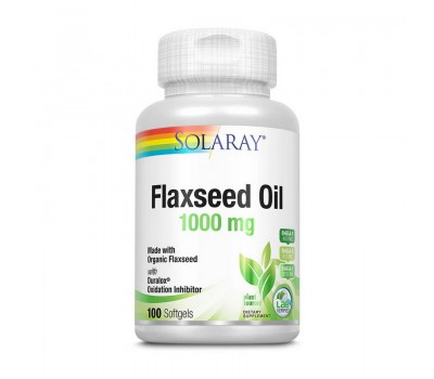 Flaxseed Oil 1000 mg (100 softgels)