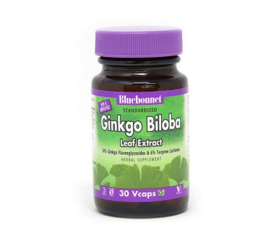 Ginkgo Biloba Leaf Extract (30 veg caps)