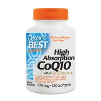 High Absorption CoQ10 100 mg (120 softgels)