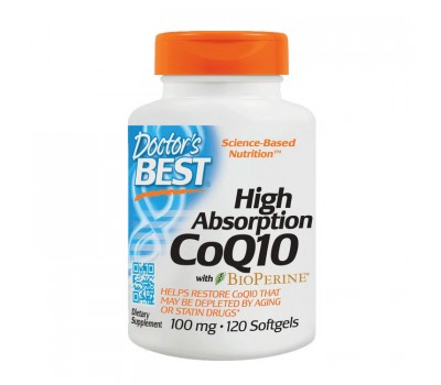 High Absorption CoQ10 100 mg (120 softgels)