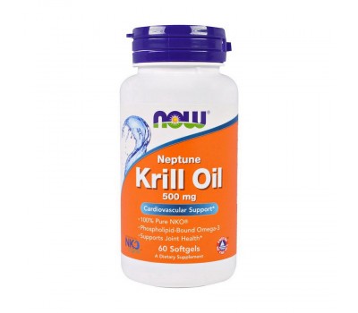 Krill Oil 500 mg (60 softgels)