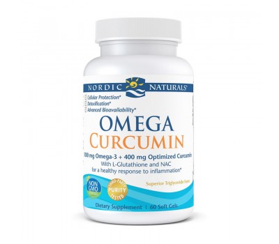 Omega Curcumin 1000 mg Omega-3 + Curcumin (60 softgels)