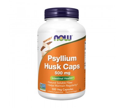 Psyllium Husk Caps 500 mg (500 veg caps)