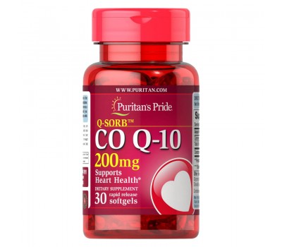 Q-SORB Co Q-10 200 mg (30 softgels)