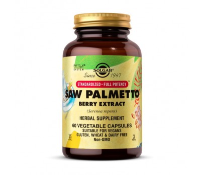 Saw Palmetto Berry Extract (60 veg caps)