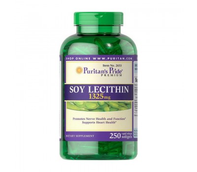 Soy Lecithin 1325 mg (250 softgels)