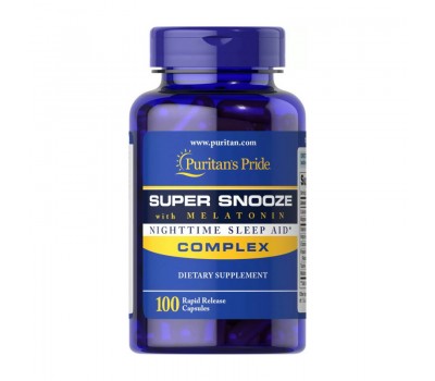 Super Snooze with Melatonin (100 caps)