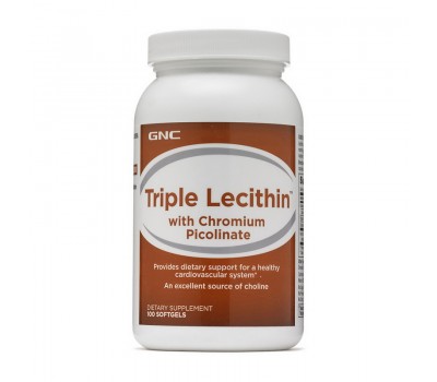 Triple Lecithin with Chromium Picolinate (100 softgels)