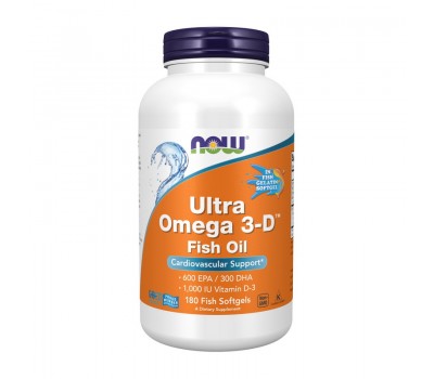 Ultra Omega 3-D (180 fish softgels)