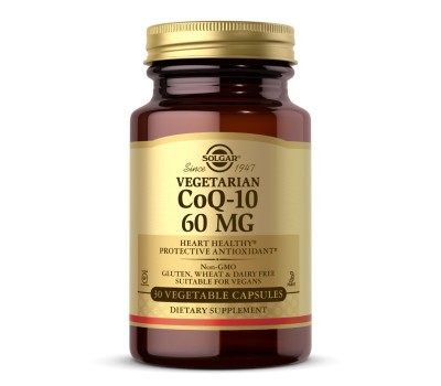 Vegetarian CoQ-10 60 mg (30 veg caps)