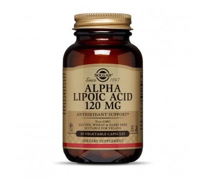 Alpha Lipoic Acid 120 mg (60 veg caps)