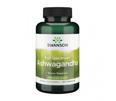 Ashwagandha 450 mg Full Spectrum (100 caps)