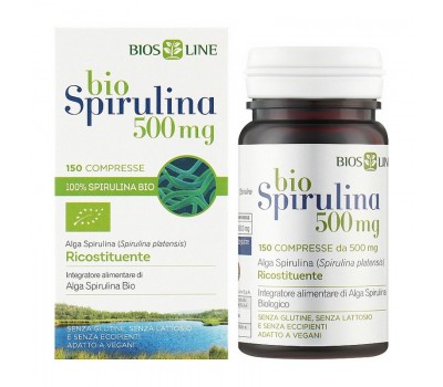 Bio Spirulina 500 mg (150 tabs)