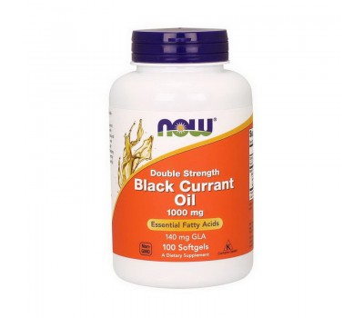 Black Currant Oil 1000 mg Double Strength (100 softgels)