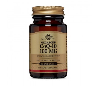 CoQ-10 100 mg (30 softgels)