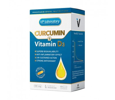 Curcumin & Vitamin D3 (60 caps)