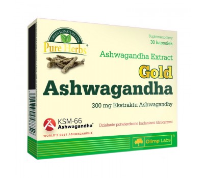 Gold Ashwagandha 300 mg (30 caps)