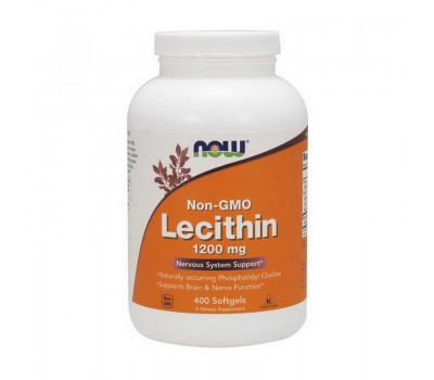 Lecithin 1200 mg Non - GMO (400 softgels)