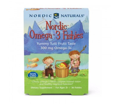 Nordic Omega-3 Fishies (36 fishies)