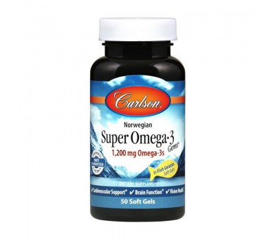 Norwegian Super Omega 3 1200 mg Omega-3s (50 softgels)