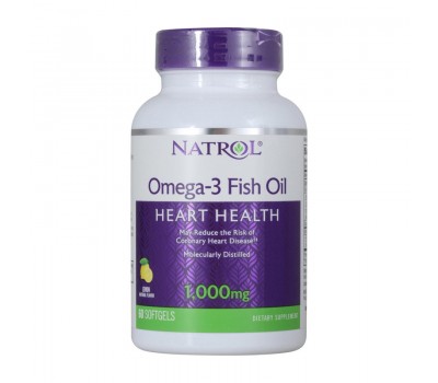 Omega-3 Fish Oil 1000 mg (60 softgels)