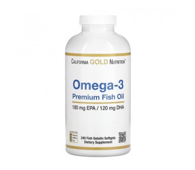 Omega-3 Premium Fish Oil (240 fish softgels)