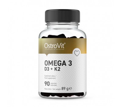 Omega 3 D3 + K2 (90 caps)