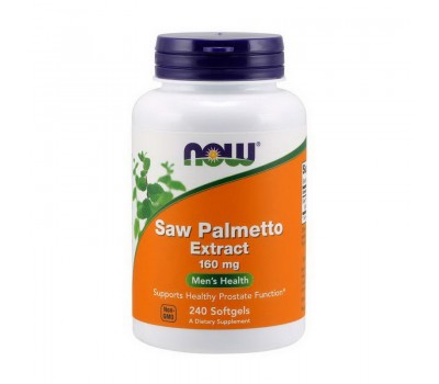 Saw Palmetto Extract 160 mg (240 softgels)