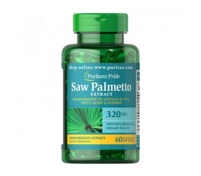 Saw Palmetto Extract 320 mg (60 softgels)